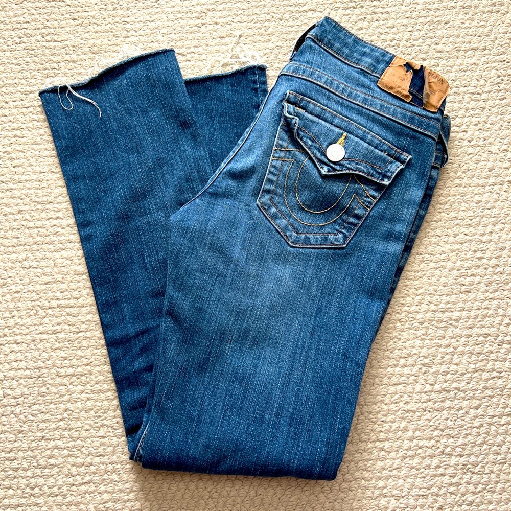 TRUE RELIGION Vintage Y2K - Slim Straight Jeans 28